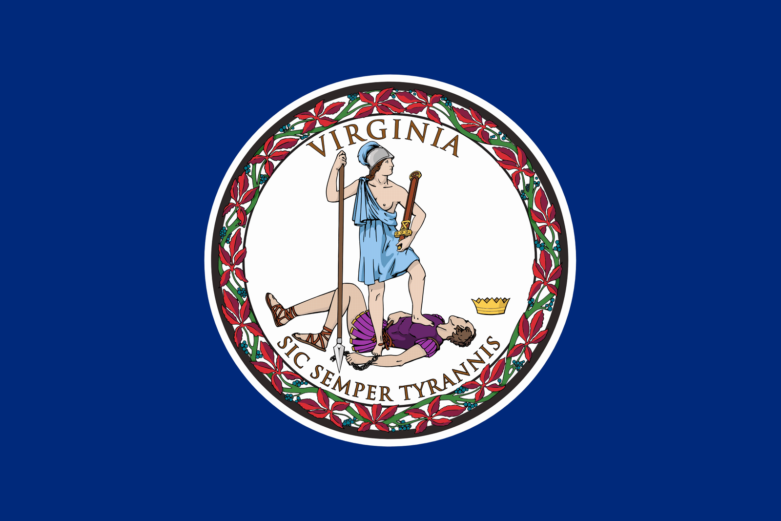 Flag of Virginia (January 31, 1861)